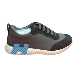HERMES BOUNCING SNEAKER - DARK GREY/BLUE